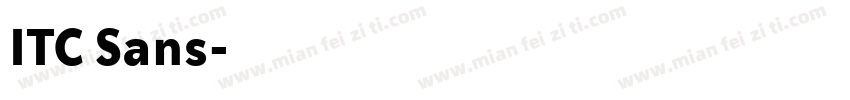ITC Sans字体转换
